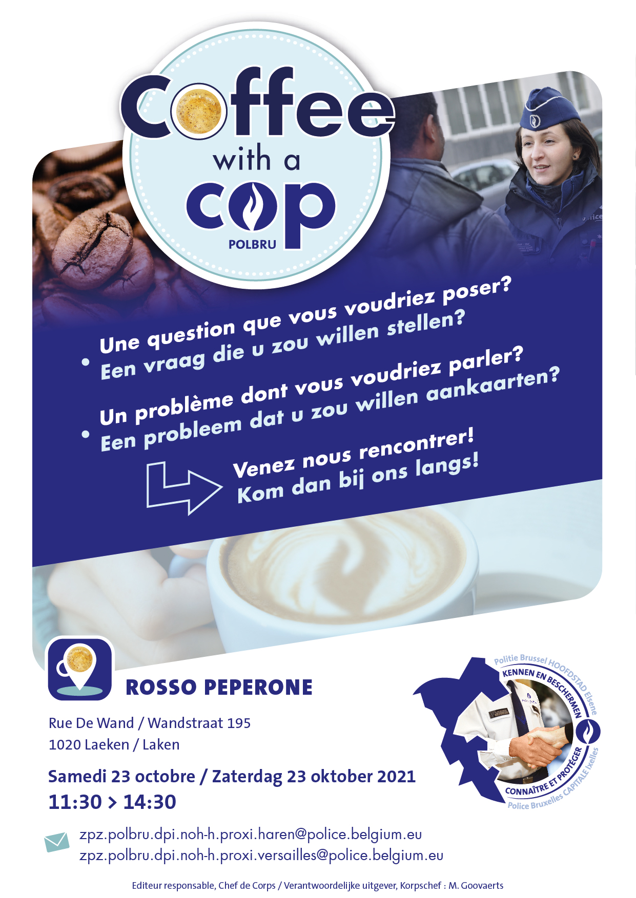 Coffee with a cop - 23-10 Rosso Peperoni