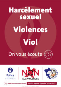 Affiche violences sexuel