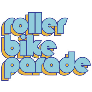 Roller bike parade logo